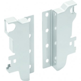 Держатель задней стенки GTV PB-D-S2R0-01, средний, белый, 2 шт