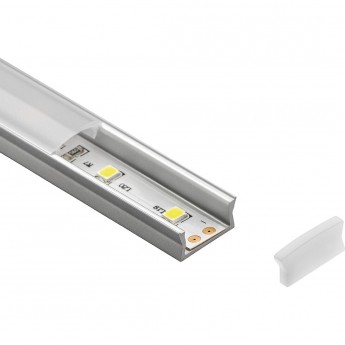 Комплект профиля GLAX MINI, накладной GTV PA-ZGLAXMNKOMZ-00 2 м