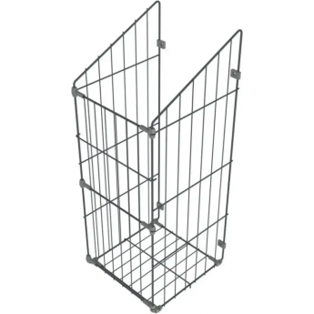 Корзина для белья откидная GTV 30 (305х230х620), в модуль 300 мм, антрацит