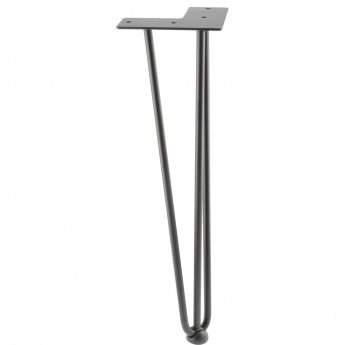 Ножка, цвет черный матовый, 3 прутка GTV NM-ARTO-12-3R406-20M