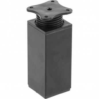 Ножка мебельная квадратная DAKP-27, цвет черный GTV NM-DAK27-080-20