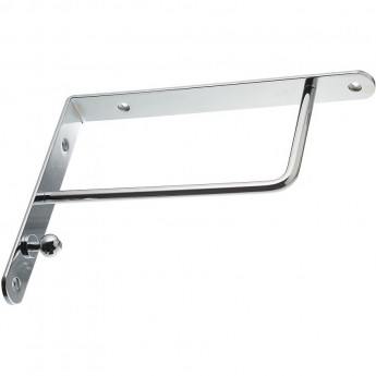 Полкодержатель стальной c вешалкой GTV WB-073026-01 хром