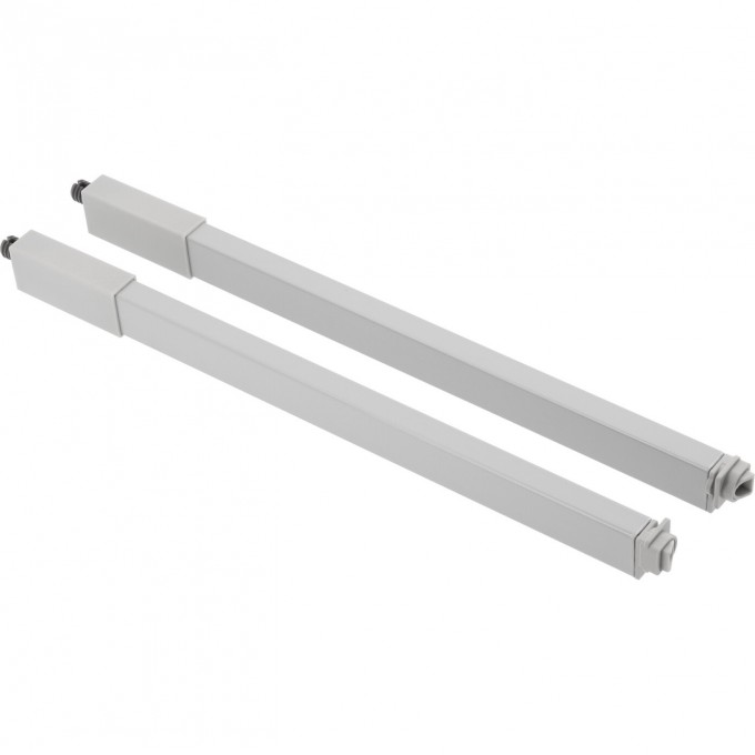 Продольный рейлинг квадратный L400 серый GTV PB-D-RELKW400