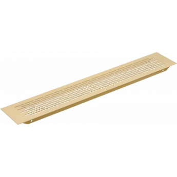 Решетка вентиляционная GTV 480х80 мм , золото