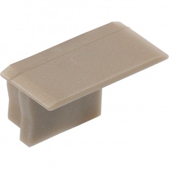 Заглушка GTV PA-ZASGLAXMW-90 для профиля GLAX MINI врезного высокого, цвет шампань 10 шт