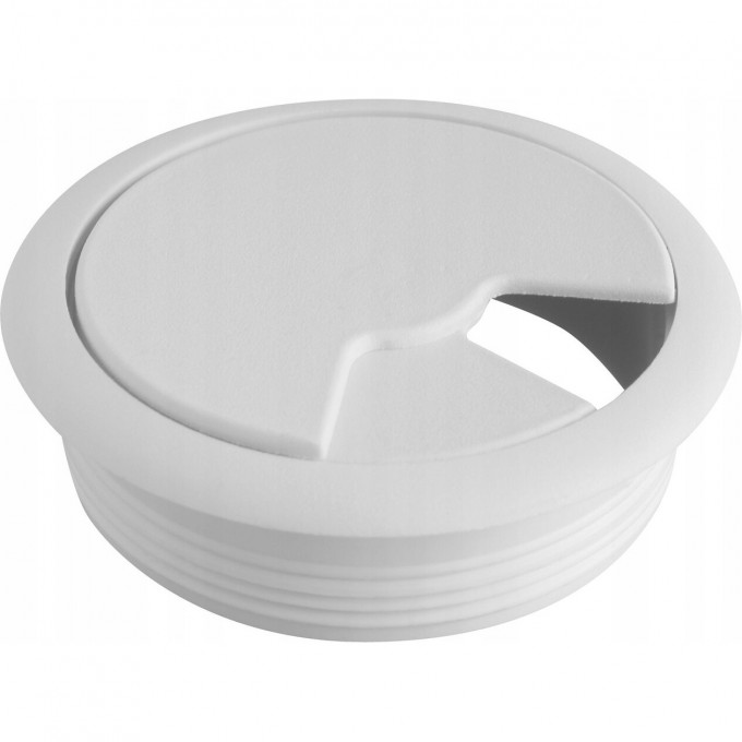 Заглушка кабель-канала, пластик, белая GTV PM-PLFI60-10